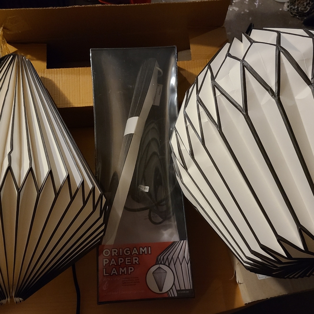 Chinese Origami Lamps